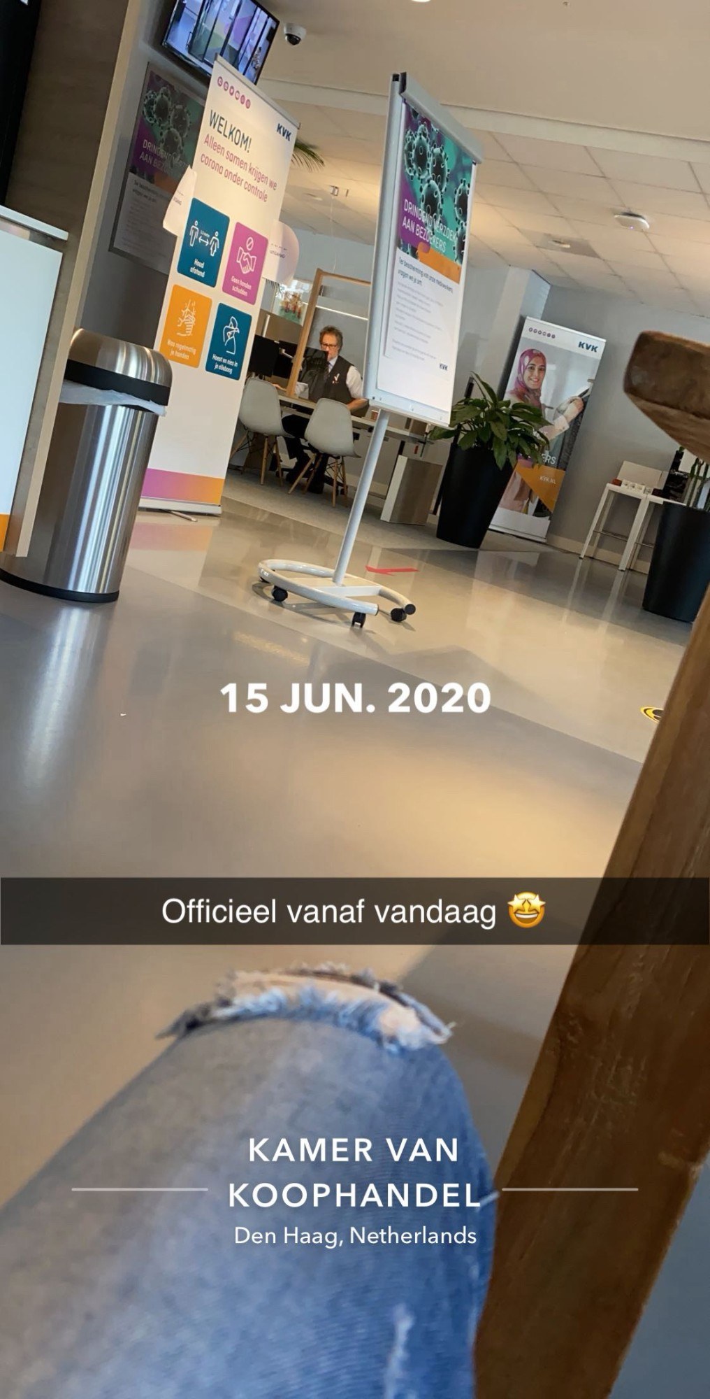 Kamer van Koophandel, 15 juni 2020: officieel vanaf vandaag